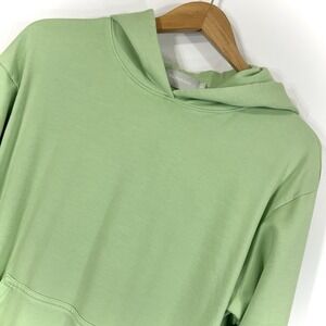 TALENTLESS Hoodie Sweatshirt Mens Size Small Green Pullover Cotton Modal Spandex